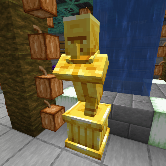 Golden Villager (Running)