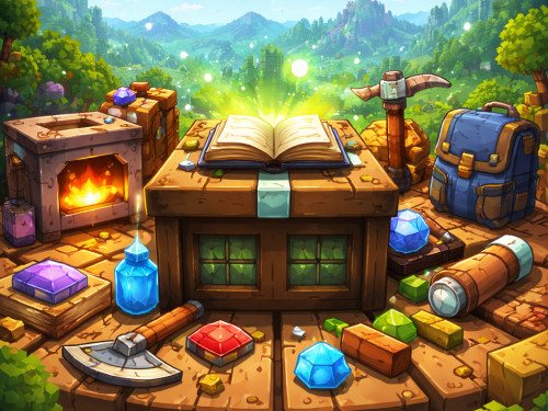 Blockhead Odyssey Crafting