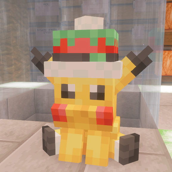 Christmas Pikachu Plushie