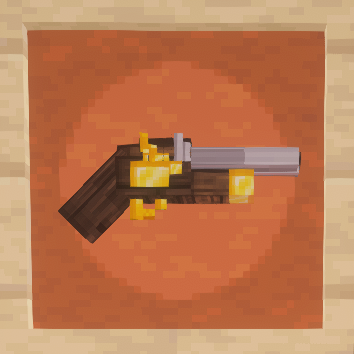 Gilded Flintlock Pistol