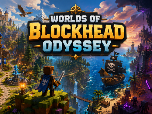 Worlds of Blockhead Odyssey